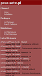 Mobile Screenshot of pear.sote.pl